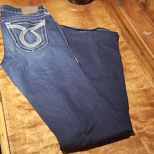Long boot cut jeans!